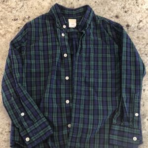 Boys Crew Cuts Plaid Shirt